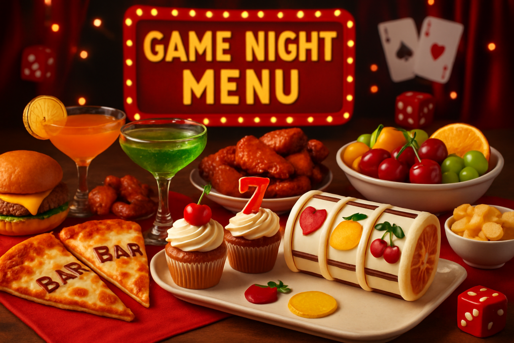 The Ultimate Game Night Menu: Recipes Paired with Your Favorite Slot Themes